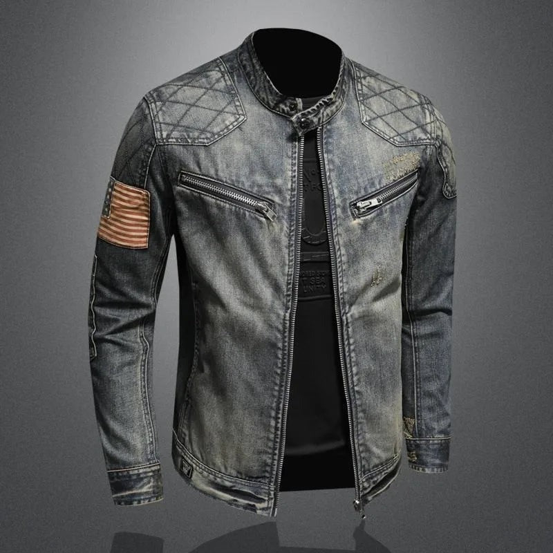 Vaskerell Quilted Denim Jacket product image 4