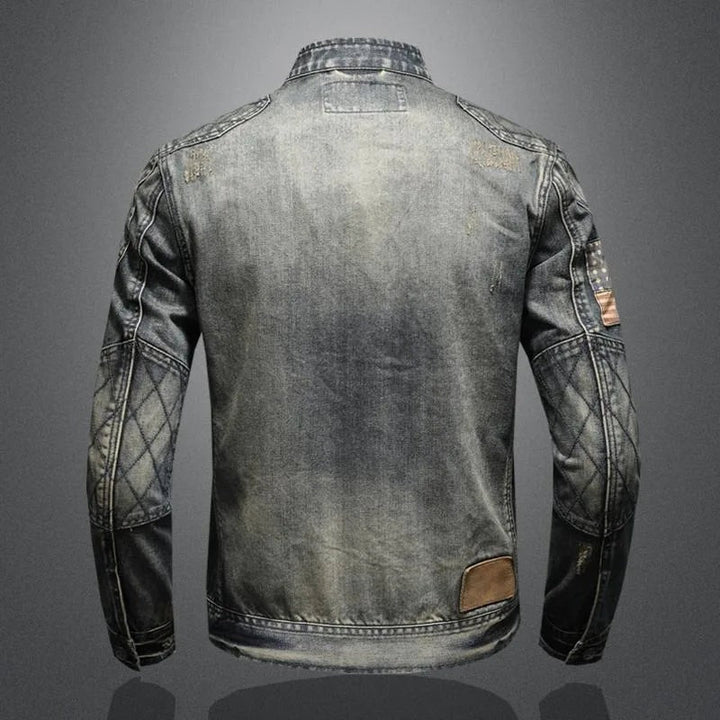 Vaskerell Quilted Denim Jacket product image 5