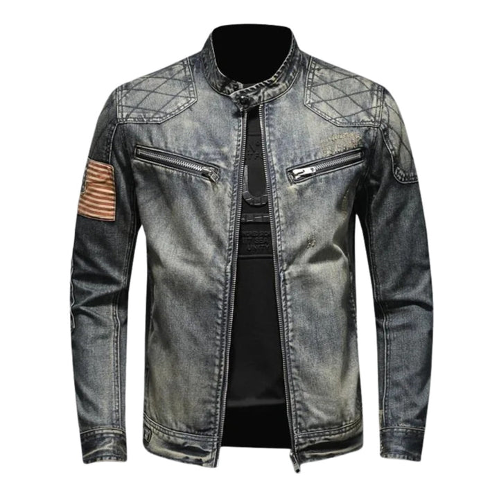 Vaskerell Quilted Denim Jacket product image 6