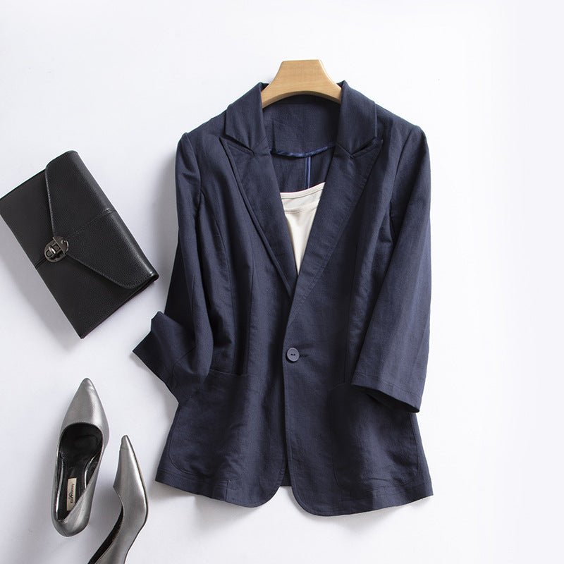 VeilLuxe™ Linen — Own Every Room with Effortless, Unshakable Grace (Beige XS) - | Zavonix