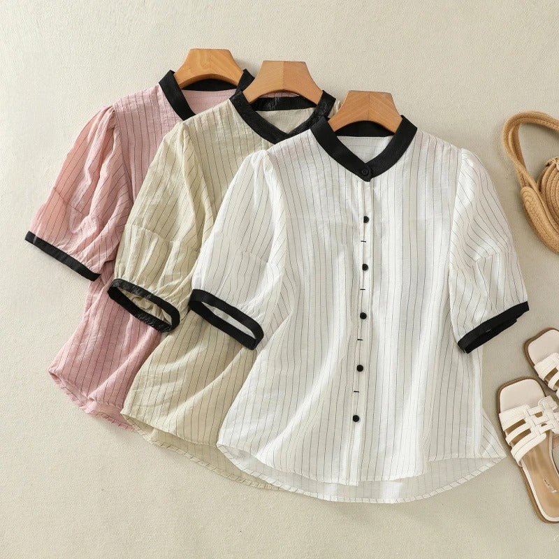 VelarisAir™ — Feel Unstoppable in the Shirt That Breathes Confidence All Day Long (Cream XS) - | Zavonix