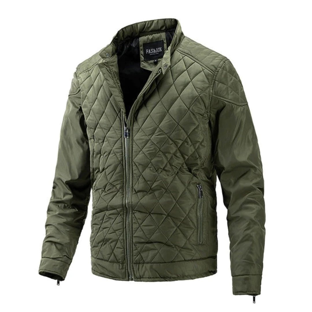 Velden Men's Puffer Jacket — Lightweight Quilted Insulated Outerwear