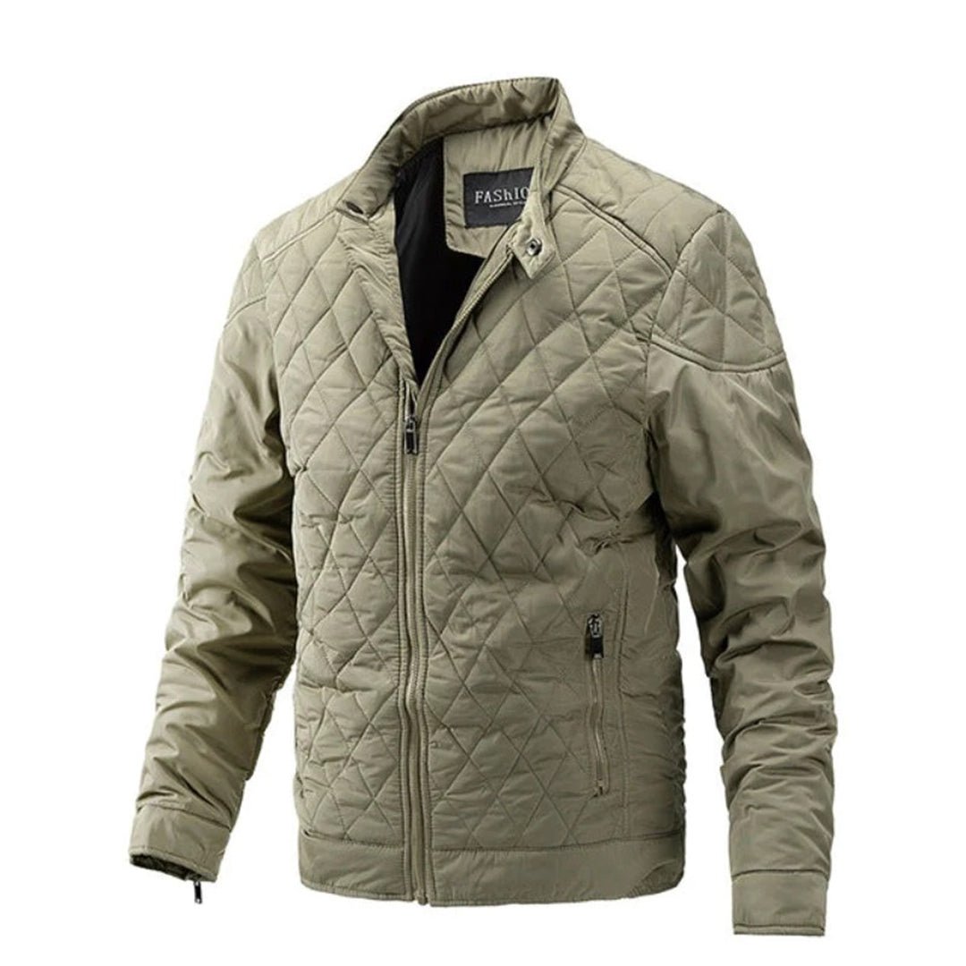 Velden Men's Puffer Jacket — Lightweight Quilted Insulated Outerwear
