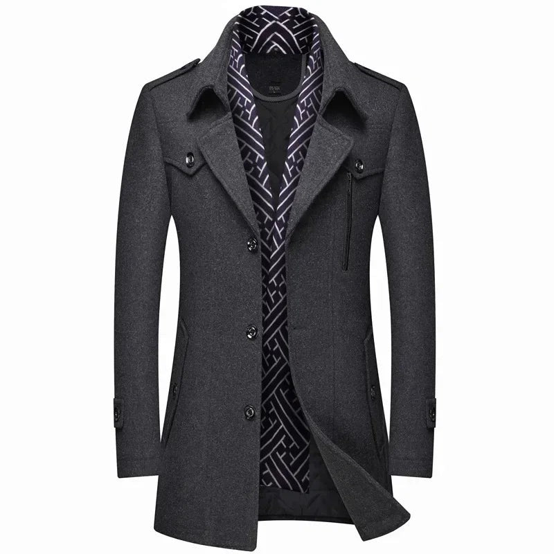 Veldrusk Single-Breasted Overcoat product image 4