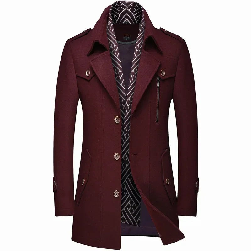 Veldrusk Single-Breasted Overcoat product image 8