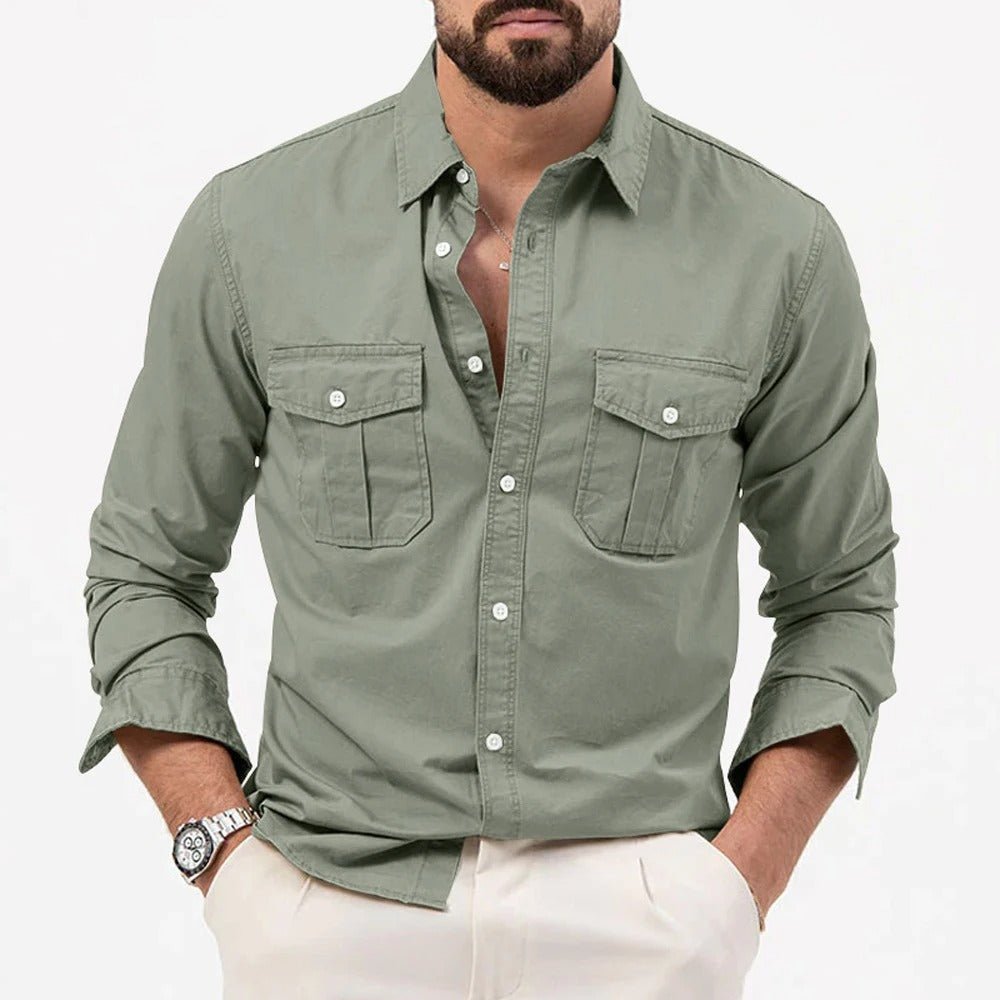 Vellmare Shirt (Light Green S) - | Zavonix