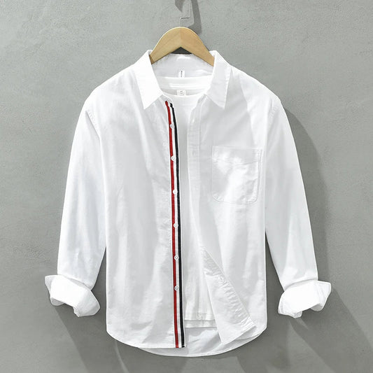 Velora — Breathable Linen Shirt with Tailored Relaxed Fit - Zavonix