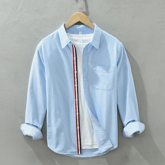 Velora — Breathable Linen Shirt with Tailored Relaxed Fit - Zavonix