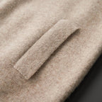 Velora — Men’s Premium Cashmere Jacket with Cozy Fit (Olive S) - | Zavonix