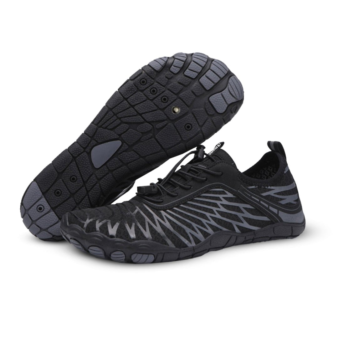 VeloStride™ — Light, Flexible Comfort All Day (Black Women 5 - 5.5 | Men 4.5 | EU 36) - | Zavonix