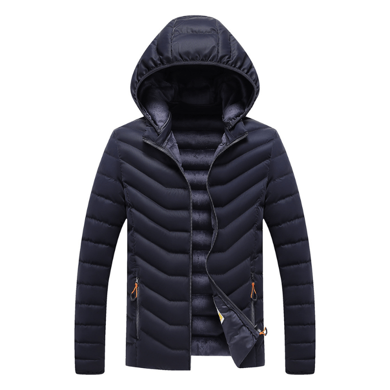 Velronix — Lightweight Thermal Coat with Advanced Insulation and Hood (Blue XS) - | Zavonix