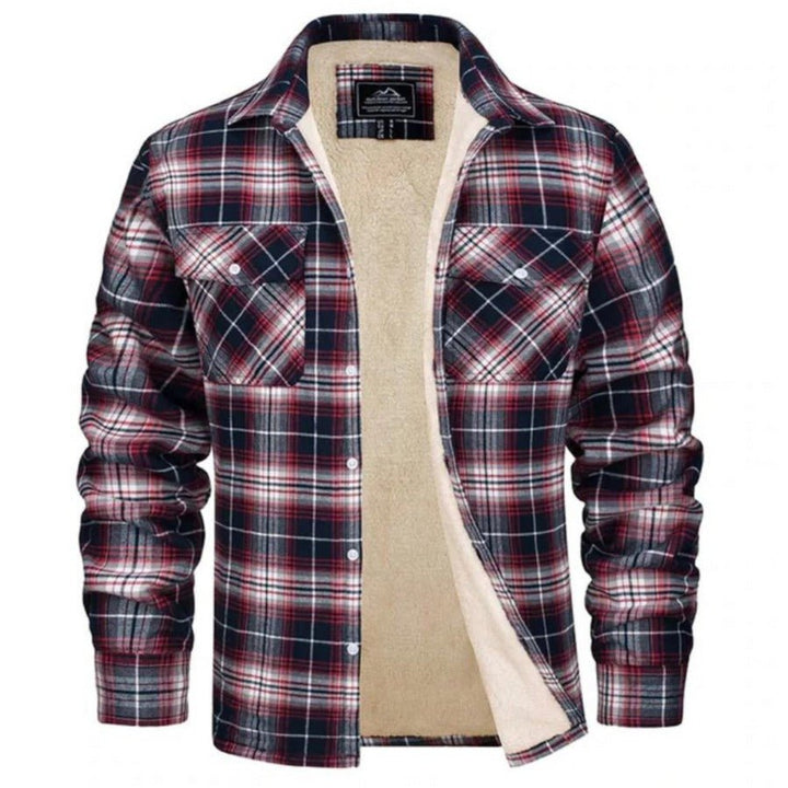 Veltruskane Fleece-Lined Plaid Shirt Jacket product image 4