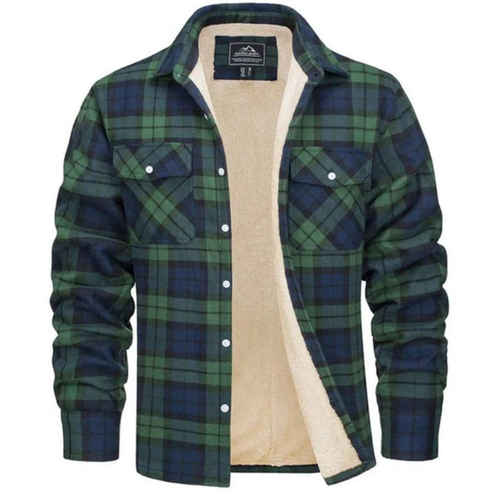 Veltruskane Fleece-Lined Plaid Shirt Jacket product image 5