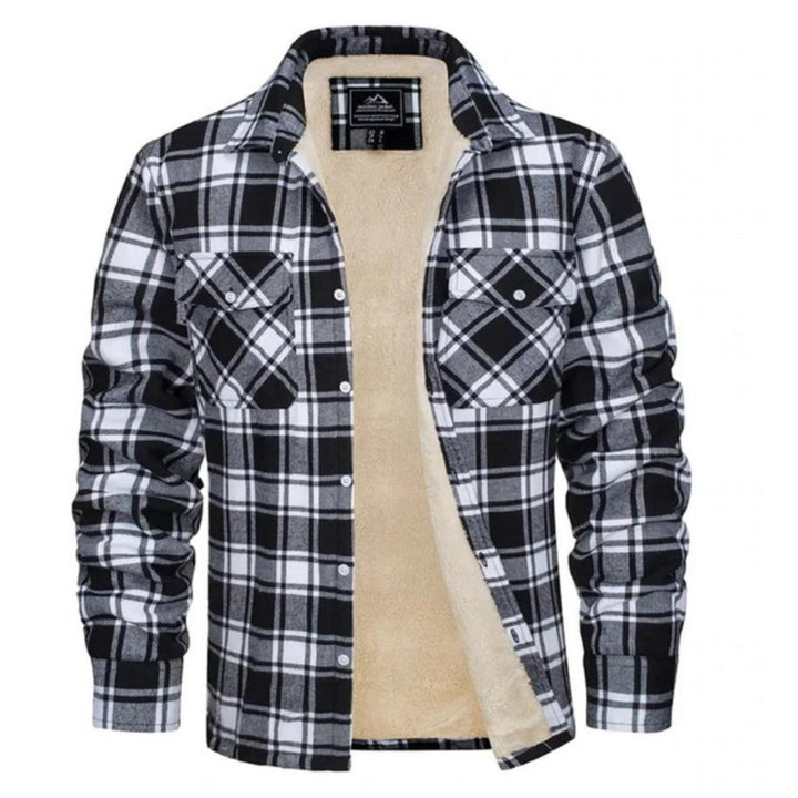 Veltruskane Fleece-Lined Plaid Shirt Jacket product image 6