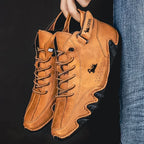 "Venetian" Genuine Leather Italian Shoes (Brown 6 (38 EU)) - | Zavonix