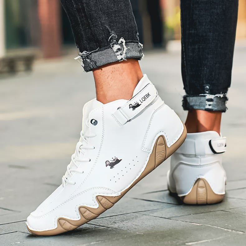 "Venetian" Genuine Leather Italian Shoes (White 6 (38 EU)) - | Zavonix