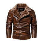 Veneto Chic Designer Leather Jacket (Brown XS) - Jacket | Zavonix