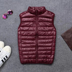 Ventura Foldable Down Gilet Packable Vest (Black XXS) - | Zavonix