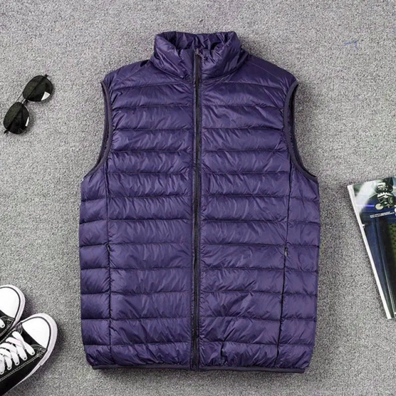 Ventura Foldable Down Gilet Packable Vest (Green XXS) - | Zavonix