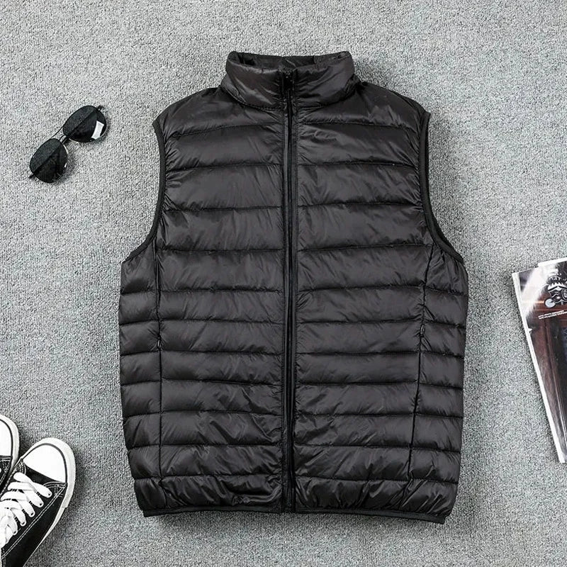 Ventura Foldable Down Gilet Packable Vest (Green XXS) - | Zavonix