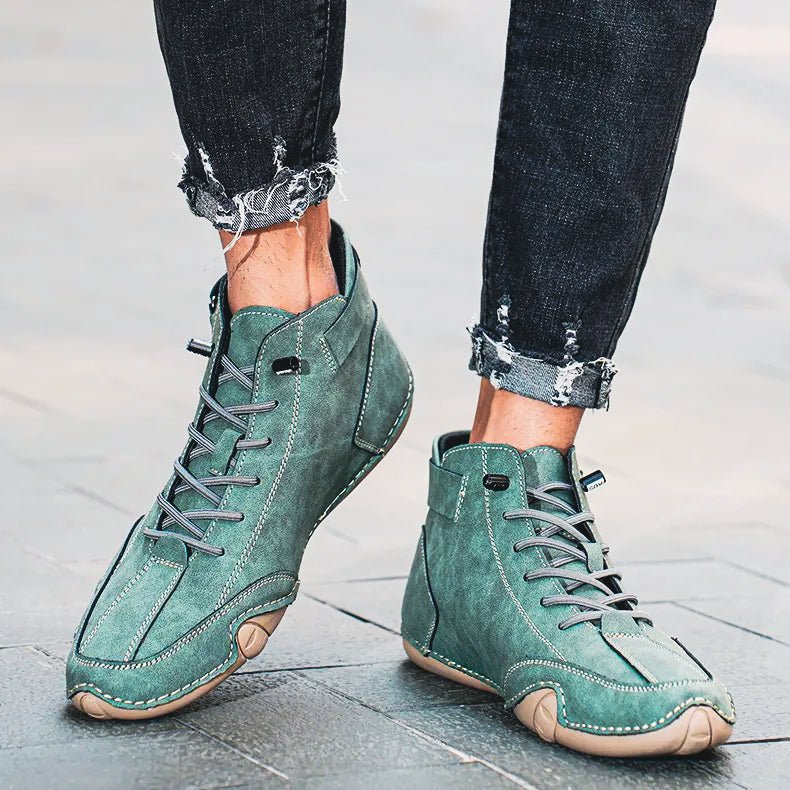 "Venetian" Genuine Leather Italian Shoes (White 6 (38 EU)) - | Zavonix