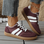 Summer Vintage Sneakers (Plum White US 6 / EU 38) - | Zavonix