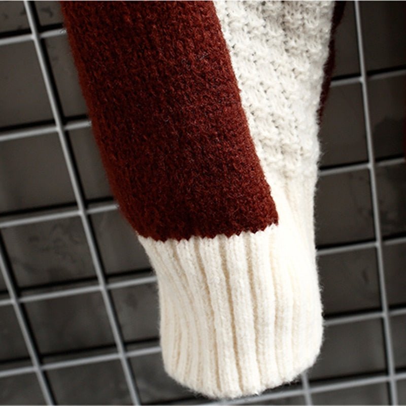 Vercelli Pullover - Knitted Sweater (Dark S) - | Zavonix