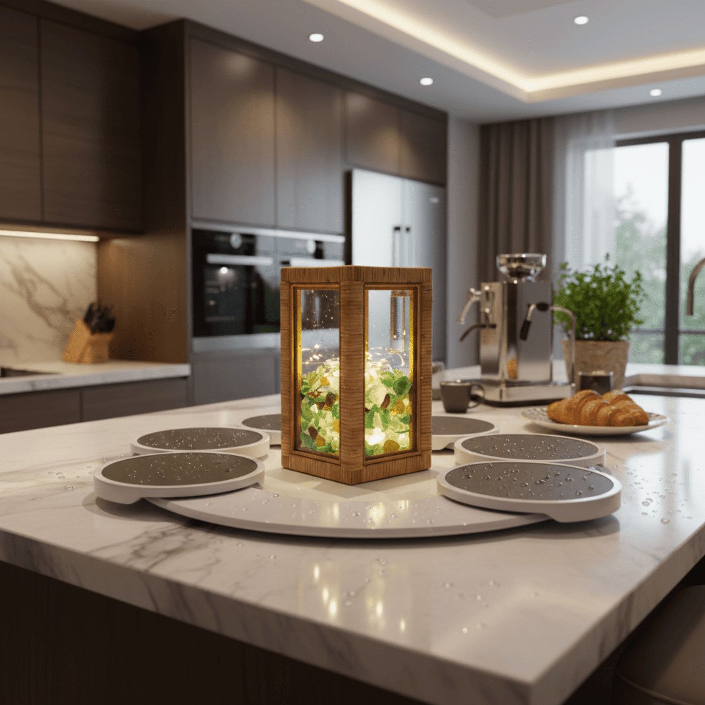 Gramofon Vero | Ultra-gładki obrót 360°, Powierzchnia antypoślizgowa