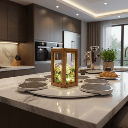 Gramofon Vero | Ultra-gładki obrót 360°, Powierzchnia antypoślizgowa