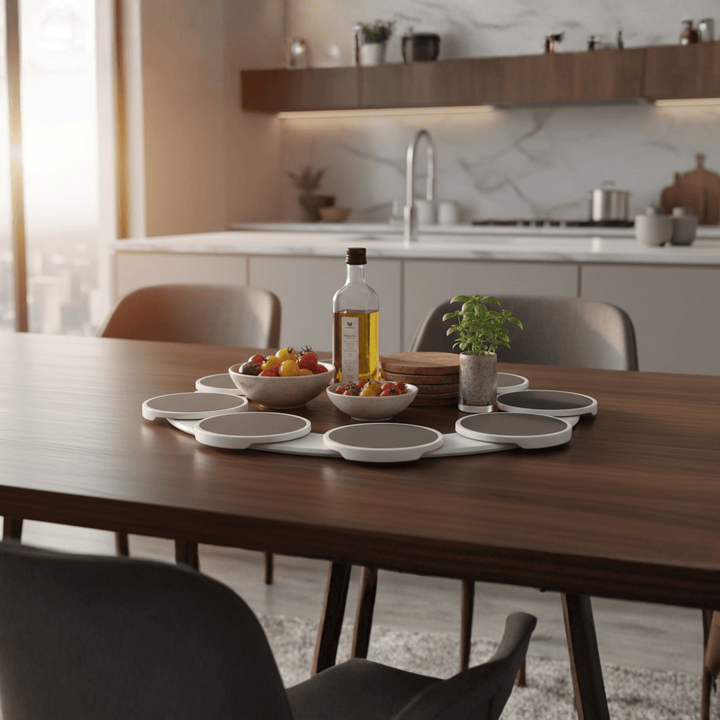 Vero Turntable | Ultra-Smooth 360° Rotation, Non-Slip Surface