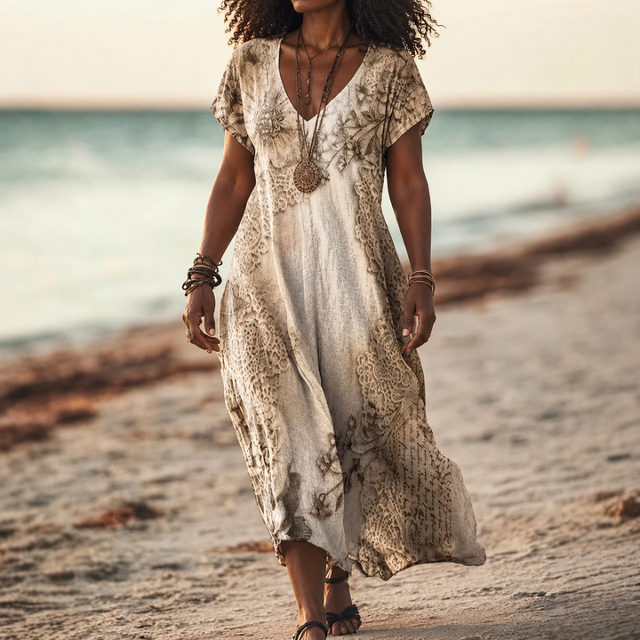 Vesanthe Printed Maxi Dress product image 7