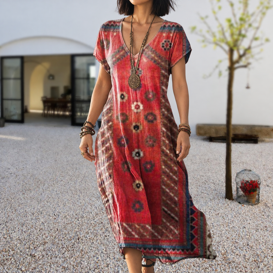 Vesanthe Printed Maxi Dress product image 8