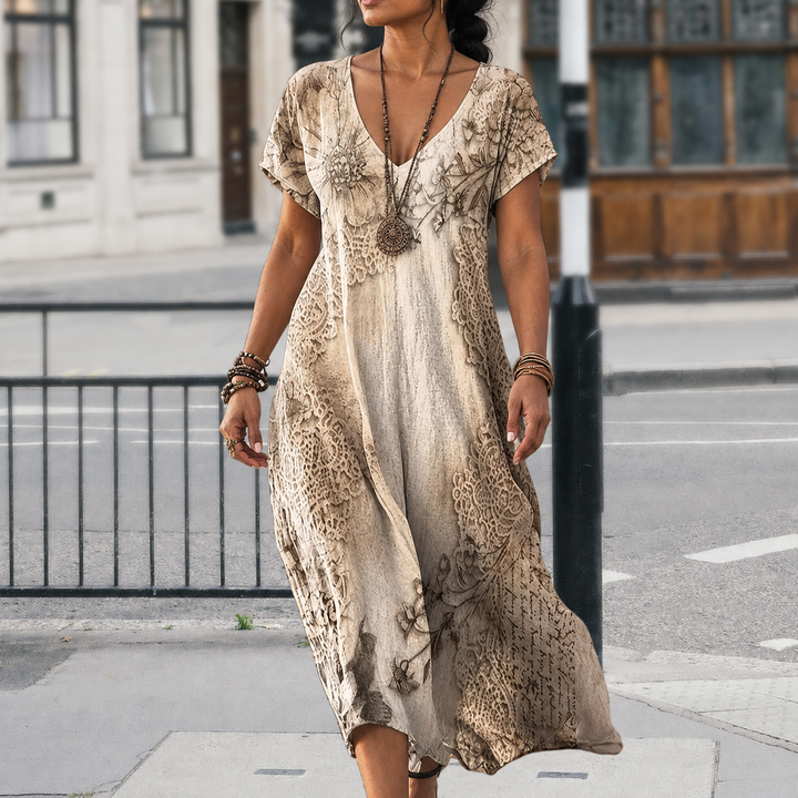 Vesanthe Printed Maxi Dress product image 9