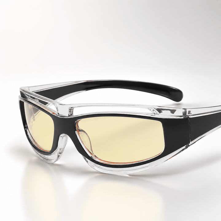 Vesper Wrap Sunglasses Yellow image 1