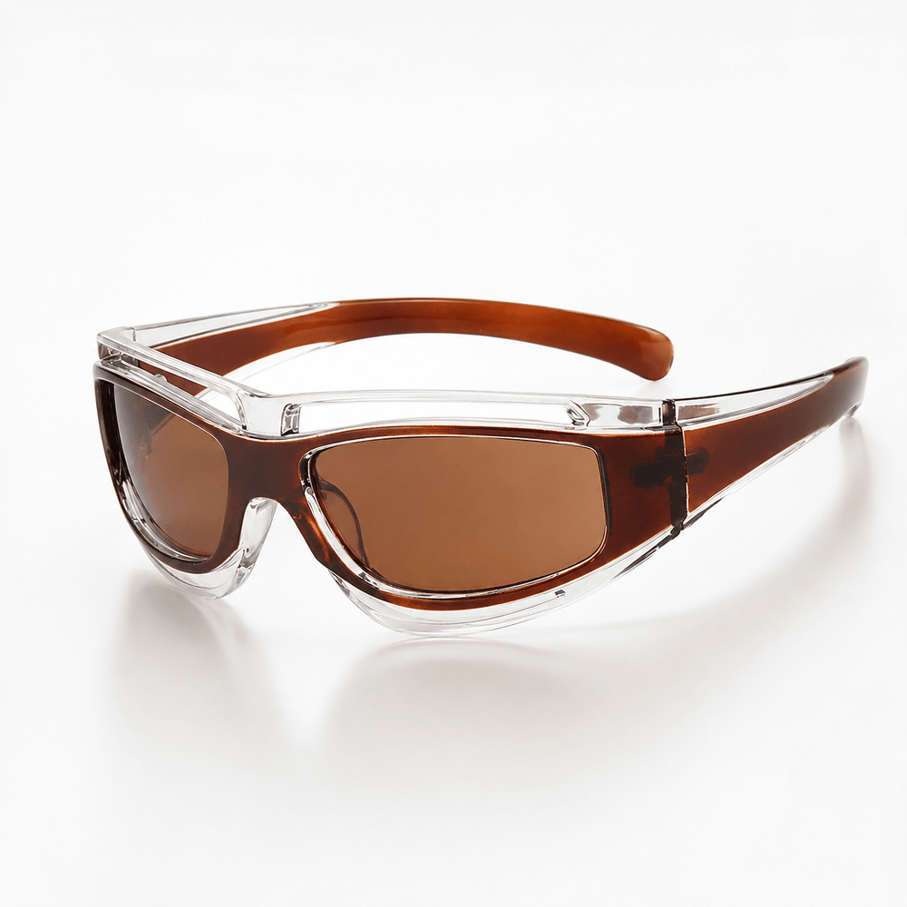 Vesper Wrap Sunglasses Red image 2