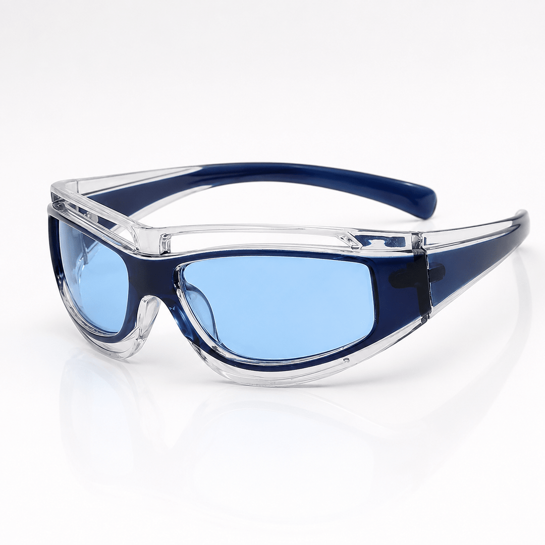 Vesper Wrap Sunglasses Blue image 3
