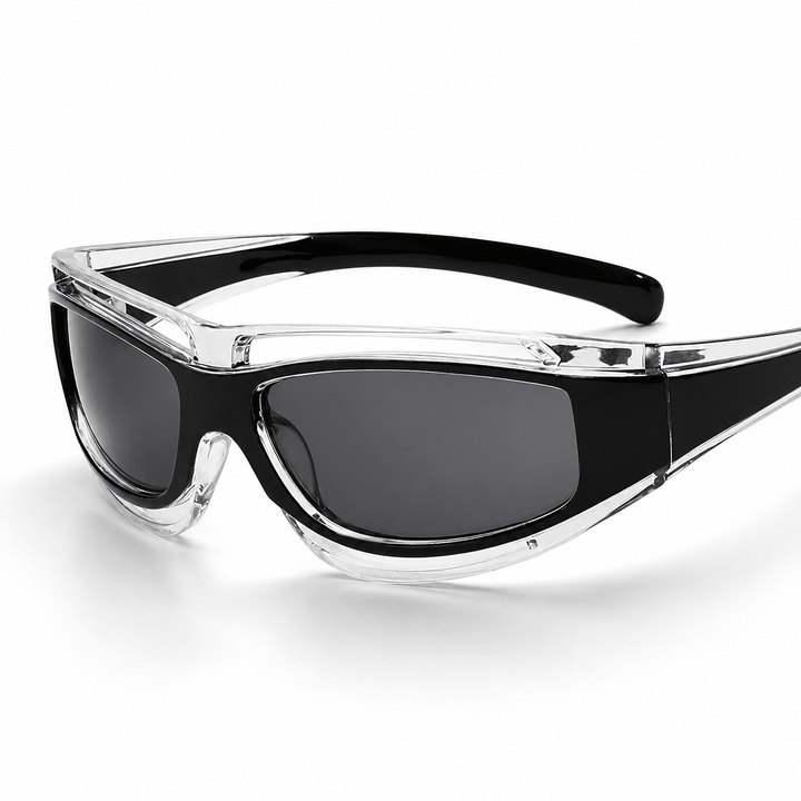Vesper Wrap Sunglasses Black image 4