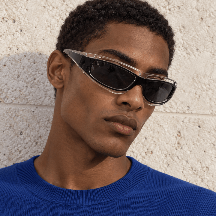 Vesper Wrap Sunglasses Black image 6