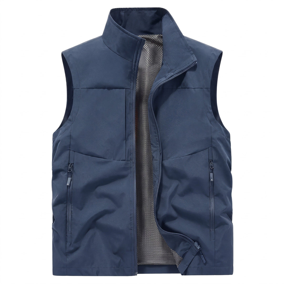 Vezrulden Stand-Collar Zip Gilet product image 1