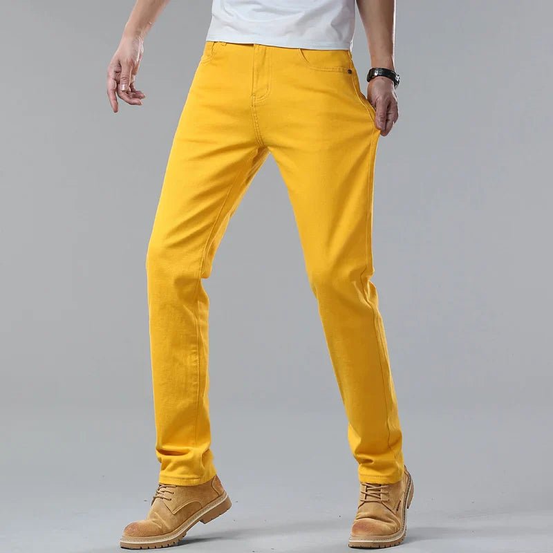 "Vibrant" Denim Jeans (Black 28) - | Zavonix