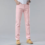 "Vibrant" Denim Jeans (Pink 28) - | Zavonix