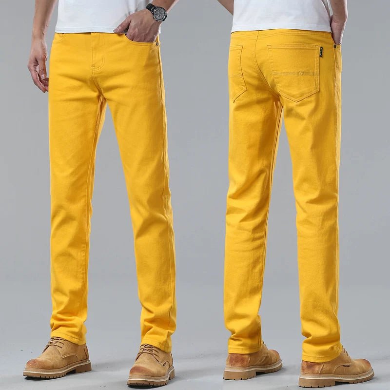 "Vibrant" Denim Jeans (Pink 28) - | Zavonix