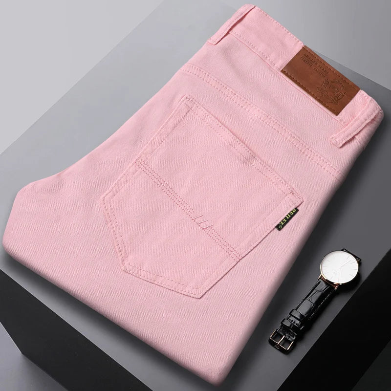 "Vibrant" Denim Jeans (Yellow 28) - | Zavonix