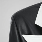 VICKY™ LEATHER BLAZER (XS ) - | Zavonix