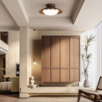 Vintage Flush Mount Ceiling Light with Acrylic Glow – Elegant Flower Design 6