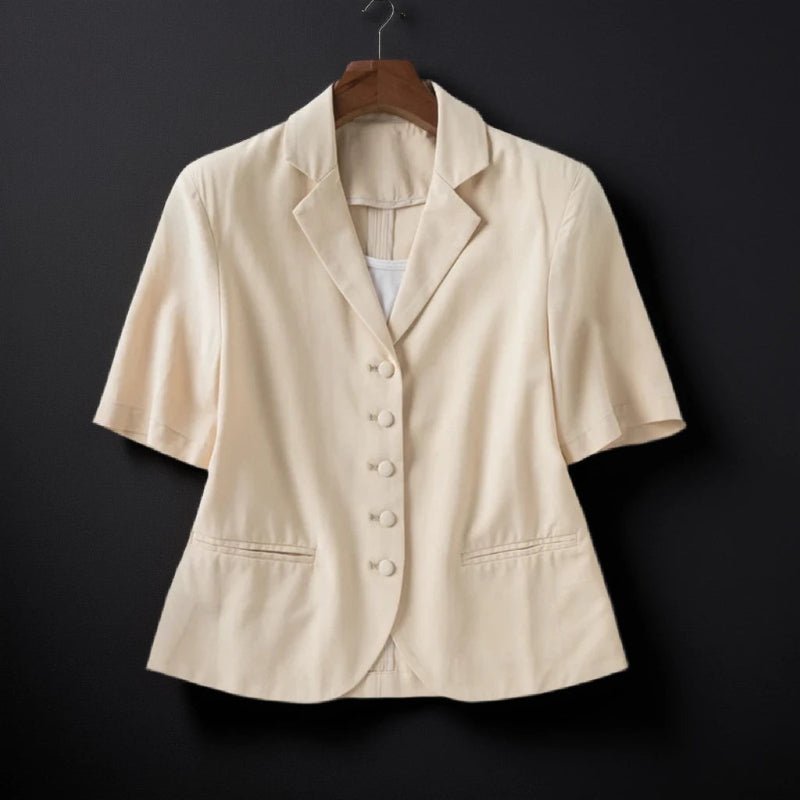 VintageEdge™ — Command Attention with Effortless Style and Unstoppable Confidence (Cream XS) - | Zavonix