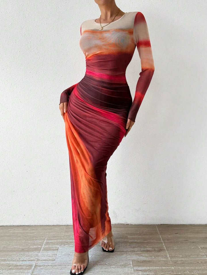 Virea Printed Maxi Dress product image 3