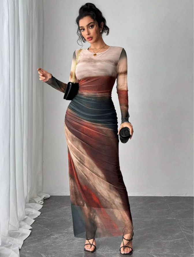 Virea Printed Maxi Dress product image 11