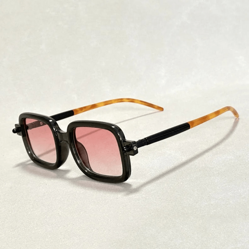 Virelli — Bold Acetate Sunglasses with UV400 Protection (Pink ) - | Zavonix