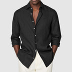 The Vittoriello Classic Shirt (Black S) - Long sleeve shirt | Zavonix